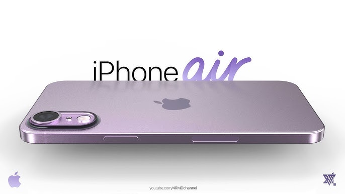 iPhone 17 Air की चर्चा हुई शुरू, जल्द लॉन्च होगा एप्पल का सबसे पतला आईफोन 2 iPhone 17 Air की चर्चा हुई शुरू, जल्द लॉन्च होगा एप्पल का सबसे पतला आईफोन