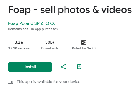 Foap App: मोबाइल से फोटो क्लिक करके रोजाना कमाए डॉलर में पैसा, 1 फोटो के मिलेंगे $10 2 Foap App: मोबाइल से फोटो क्लिक करके रोजाना कमाए डॉलर में पैसा, 1 फोटो के मिलेंगे $10