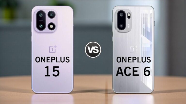 OnePlus 15 and OnePlus Ace 6