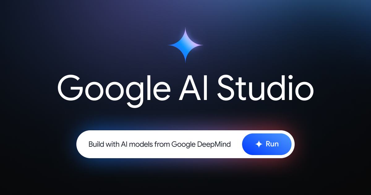 Free AI Tools You Can Start Using for Zero Cost in 2025 1 Google AI Studio