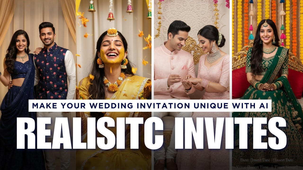The Complete Guide to Creating Stunning AI-Generated Wedding Invitations (Step-by-Step Tutorial) 1 Create 3D Video Invitations in MINUTES with AI like a Pro