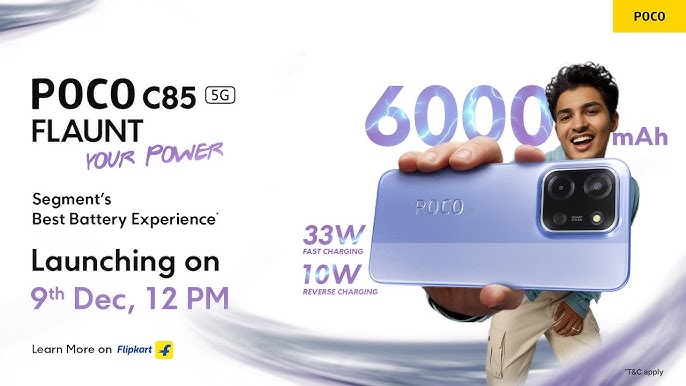 POCO C85 5G: The New Budget 5G Powerhouse with Massive Battery in India 1 POCO C85 5G