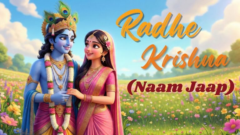 Radhe Krishna Krishna Krishna Radhe Radhe – एक शांतिपूर्ण भक्ति अनुभव