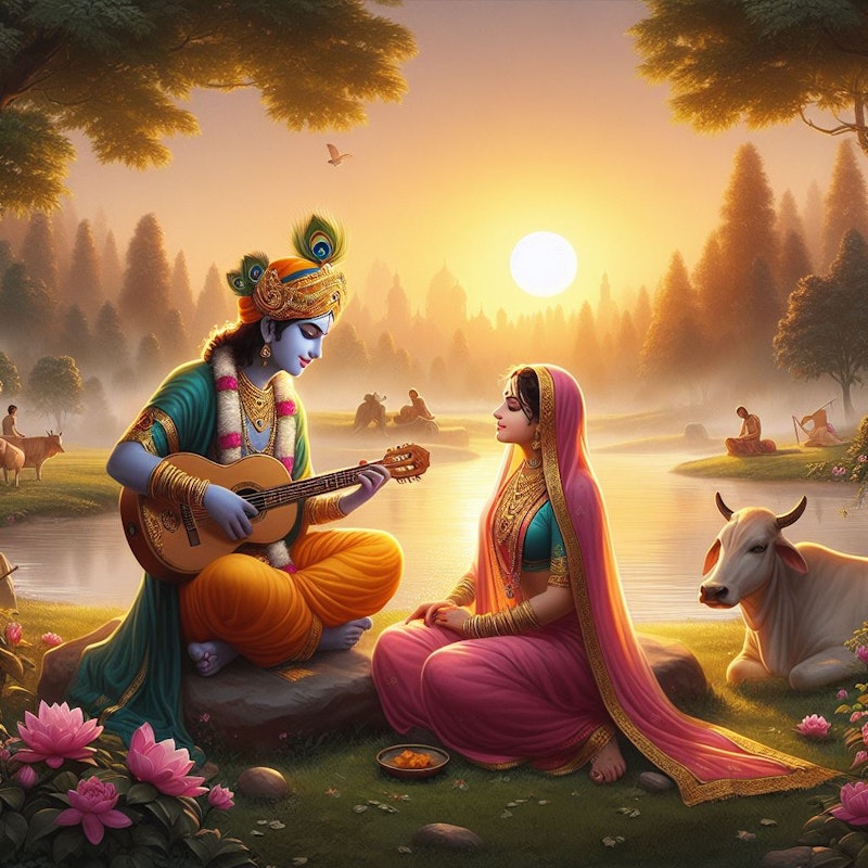 Radha Naam: A Peaceful Journey Into Divine Love and Devotion