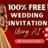 How to Create 100% Free & Unlimited Viral 3D Wedding Invitations Using AI