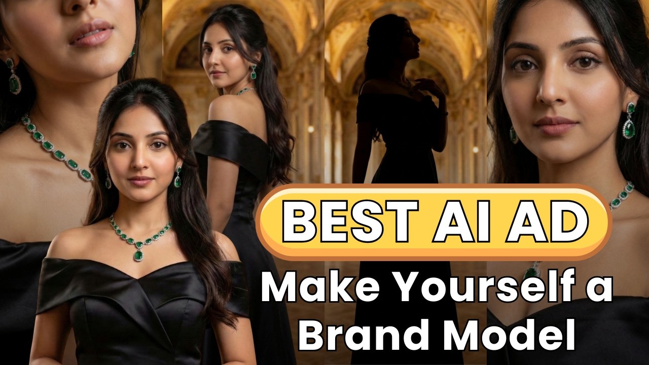 Create Realistic AI Influencer & Jewellery Model Video for Your Brand (Step-by-Step Guide)