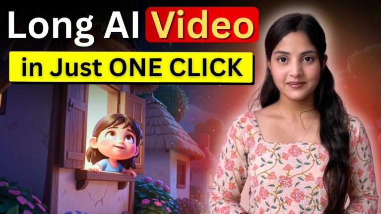 Create Long AI Videos in ONE Click (Free AI Video Generator Guide)
