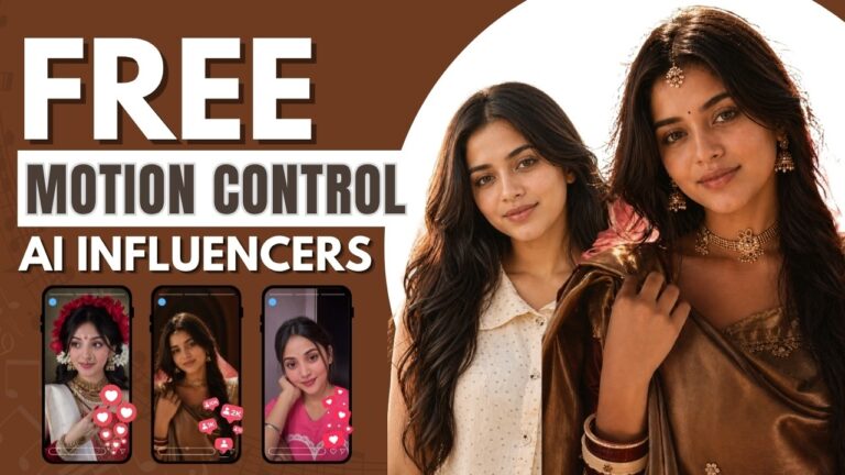 How to Create Realistic AI Influencer Videos (Step-by-Step Guide Using Free Tools)