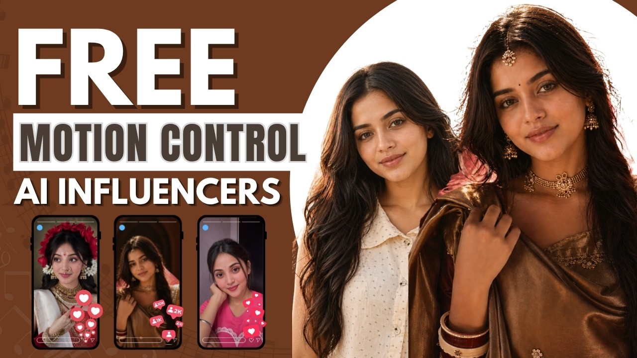 How to Create Realistic AI Influencer Videos (Step-by-Step Guide Using Free Tools)