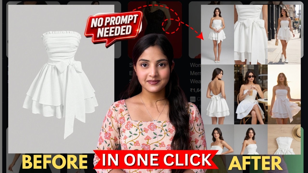 Realistic Product Photos in One Click with Morphic AI (No Prompt Needed)