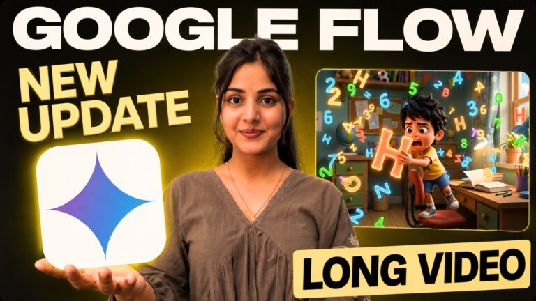 Create Long AI Cartoon Videos for FREE Using Google Flow (Step-by-Step Guide)