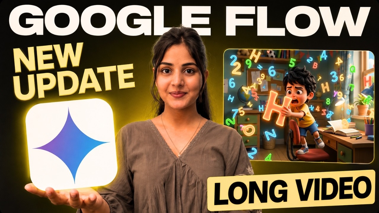 Create Long AI Cartoon Videos for FREE Using Google Flow (Step-by-Step Guide)