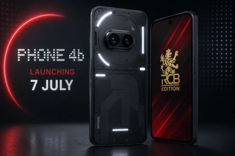 Nothing Phone (4b) RCB Edition Launched in India: Premium Cricket-Themed Design with Exclusive Features