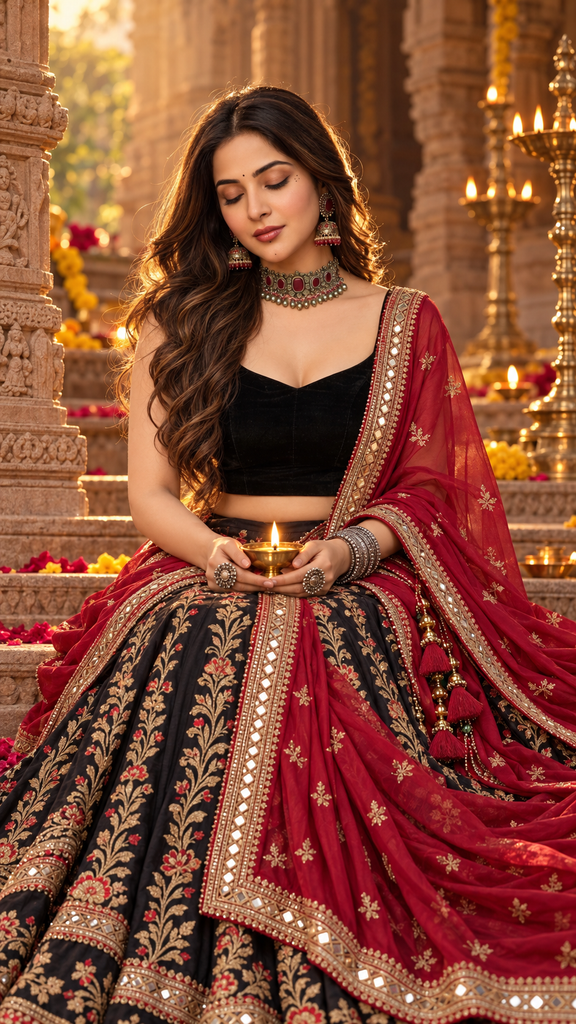 Temple Diya Elegance